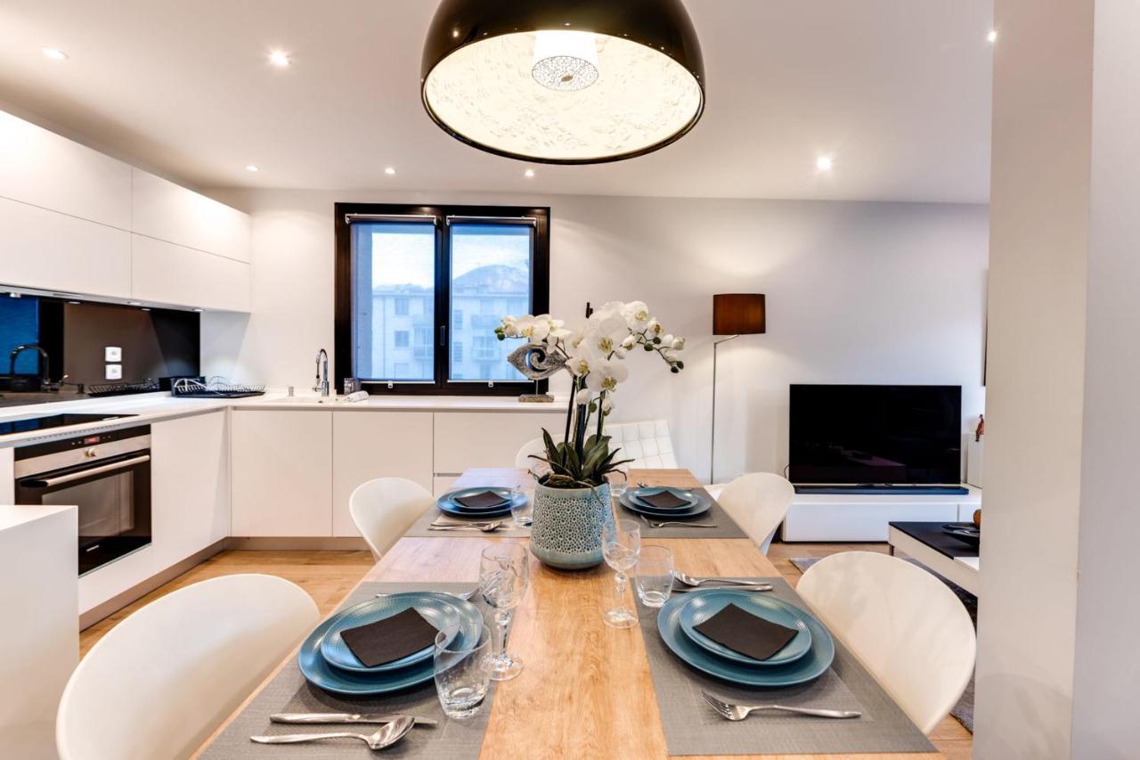 Les Sorbiers - Apartment 2 Bedrooms Top Floor - Parking & Terrace Аннесі Екстер'єр фото